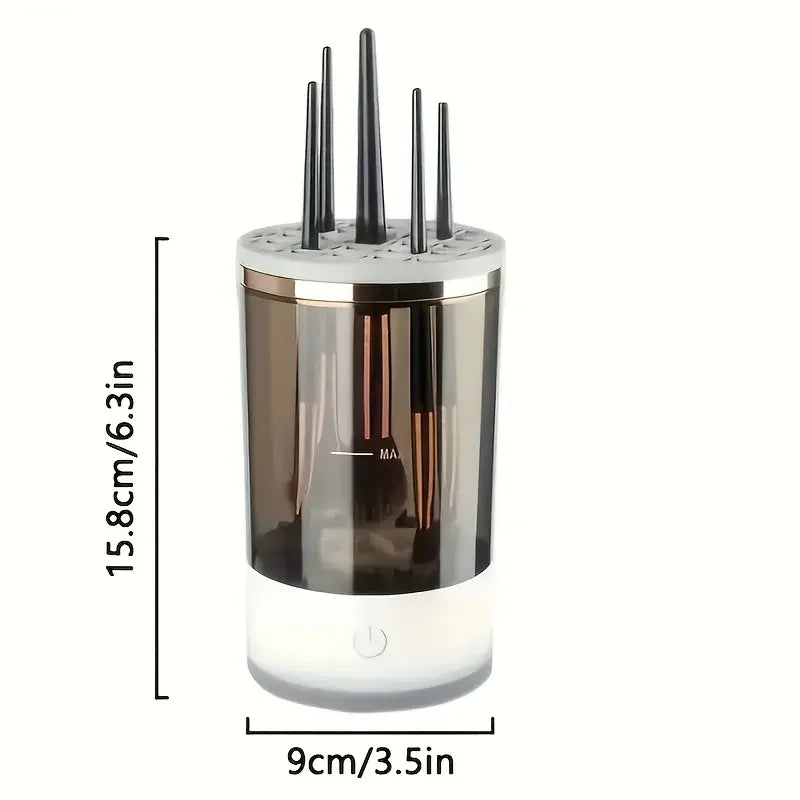 Electric Makeup Brush Cleaner | No More Dirty Bristles