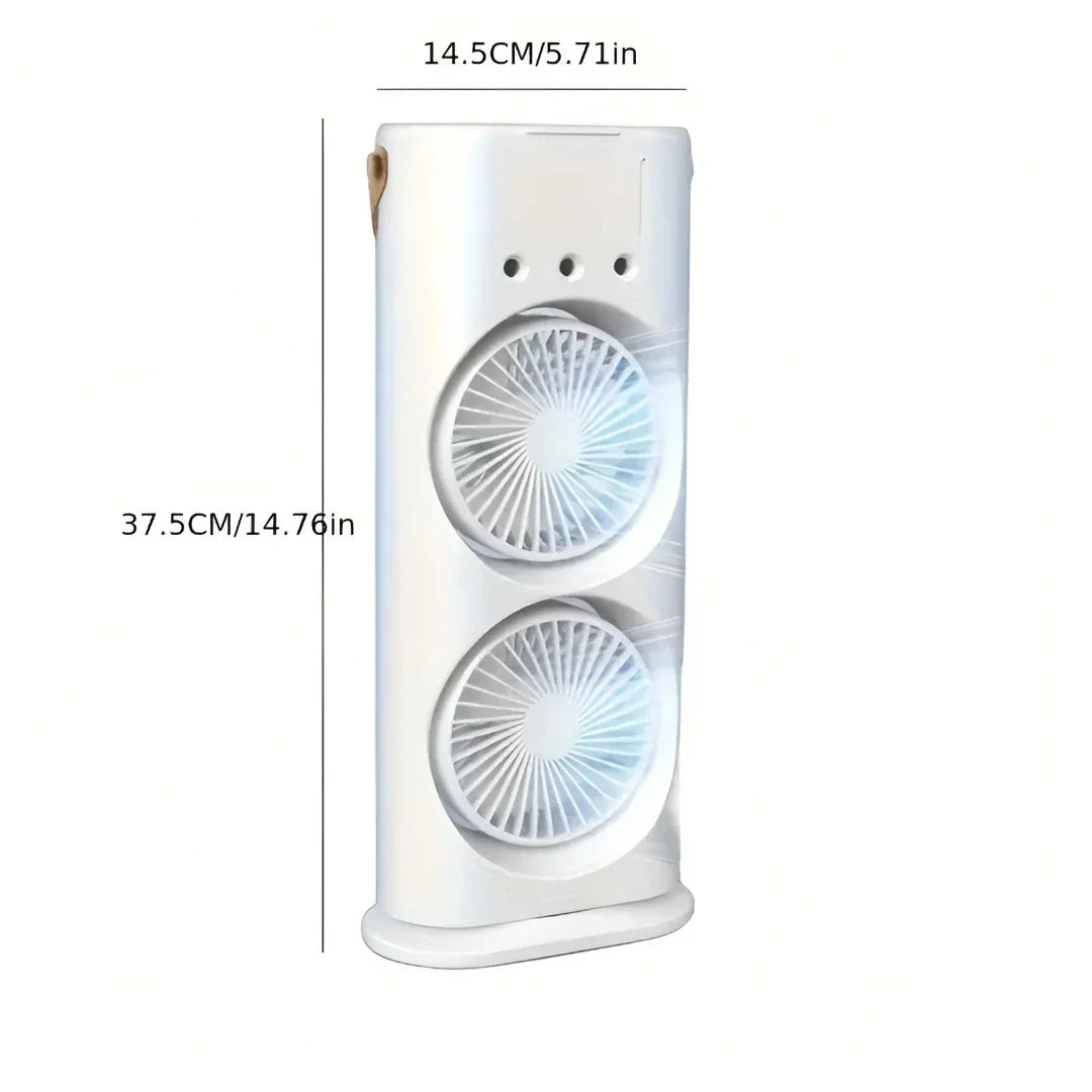 Double Ended Spray Fan | Heat Sweat Overheating